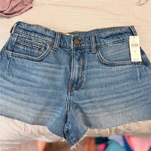 Pilcro Light Blue Jean Shorts